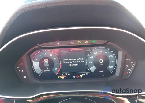 2020 Audi Q3 Premium 45 Tfsi S Line Quattro Tiptronic z USA, uszkodzony, nr VIN WA1DECF36L1042929